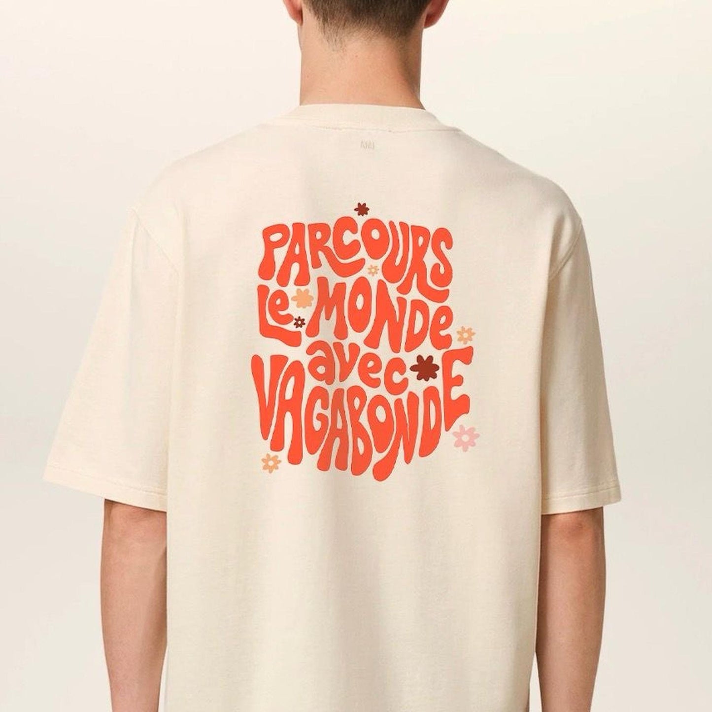 T-shirt oversize "L'appel d'ailleurs" M