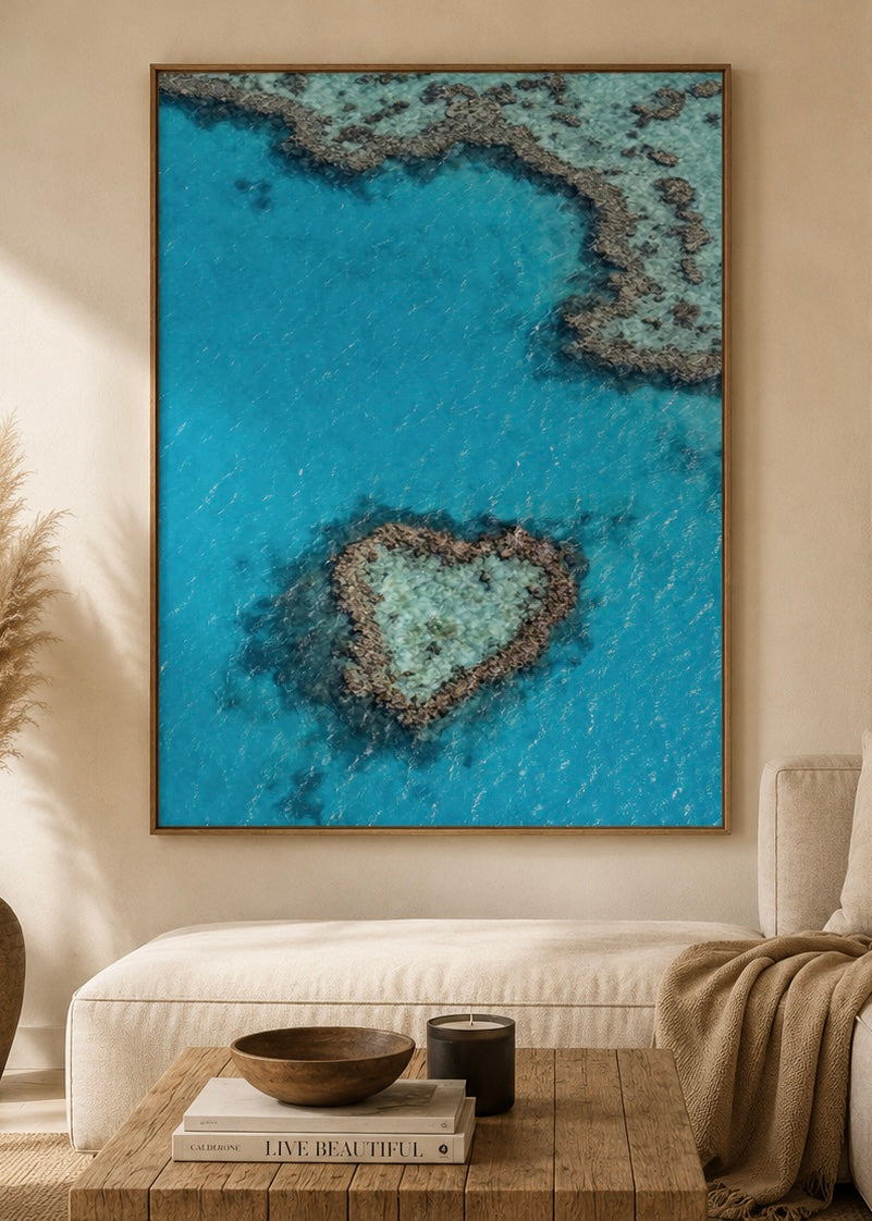 Toile - Archive N°8 « blue heart »