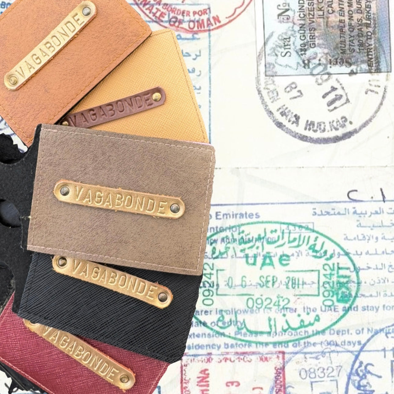 Étiquette de bagage Vagabonde