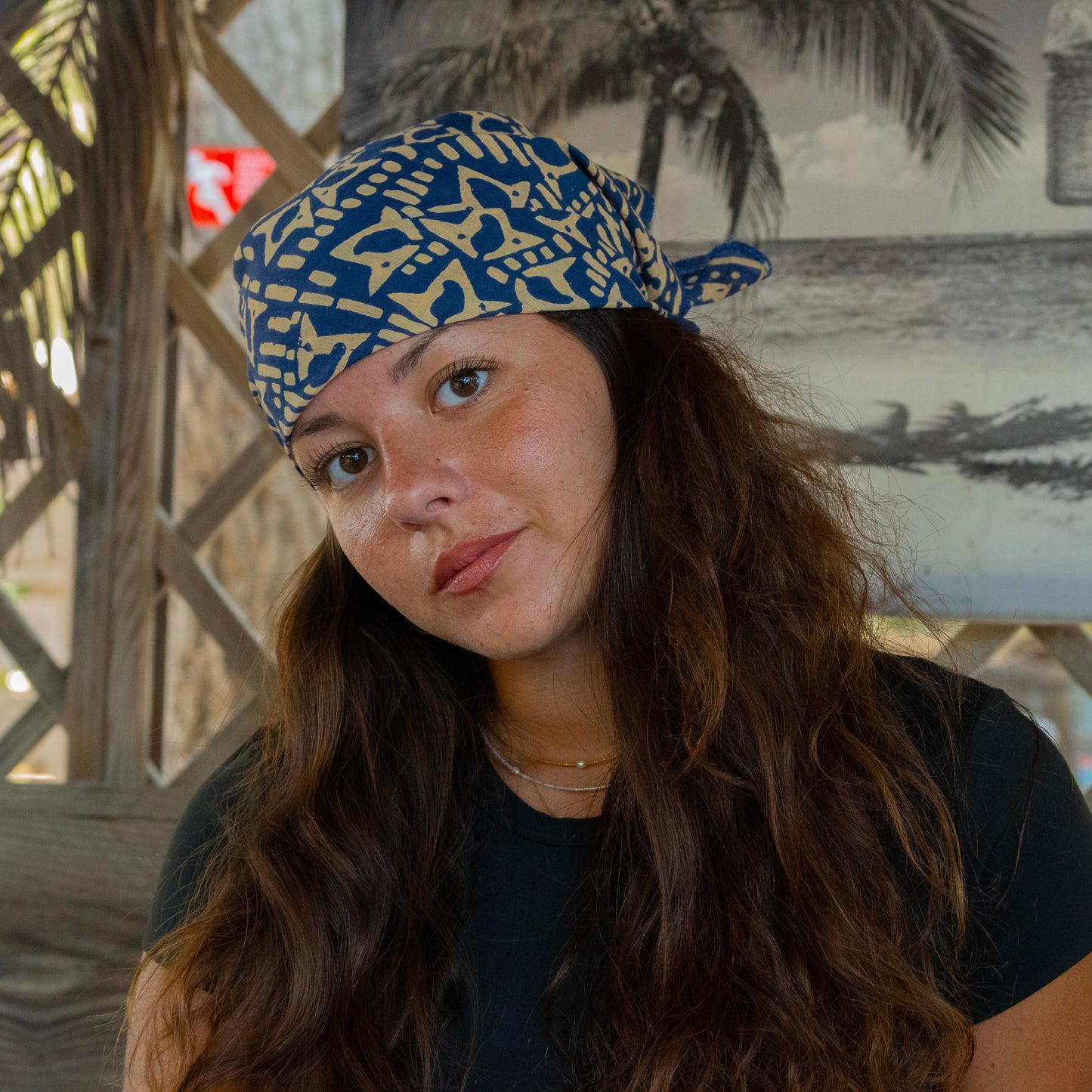 Bandana unique "Indigo"