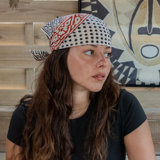 Bandana à pois