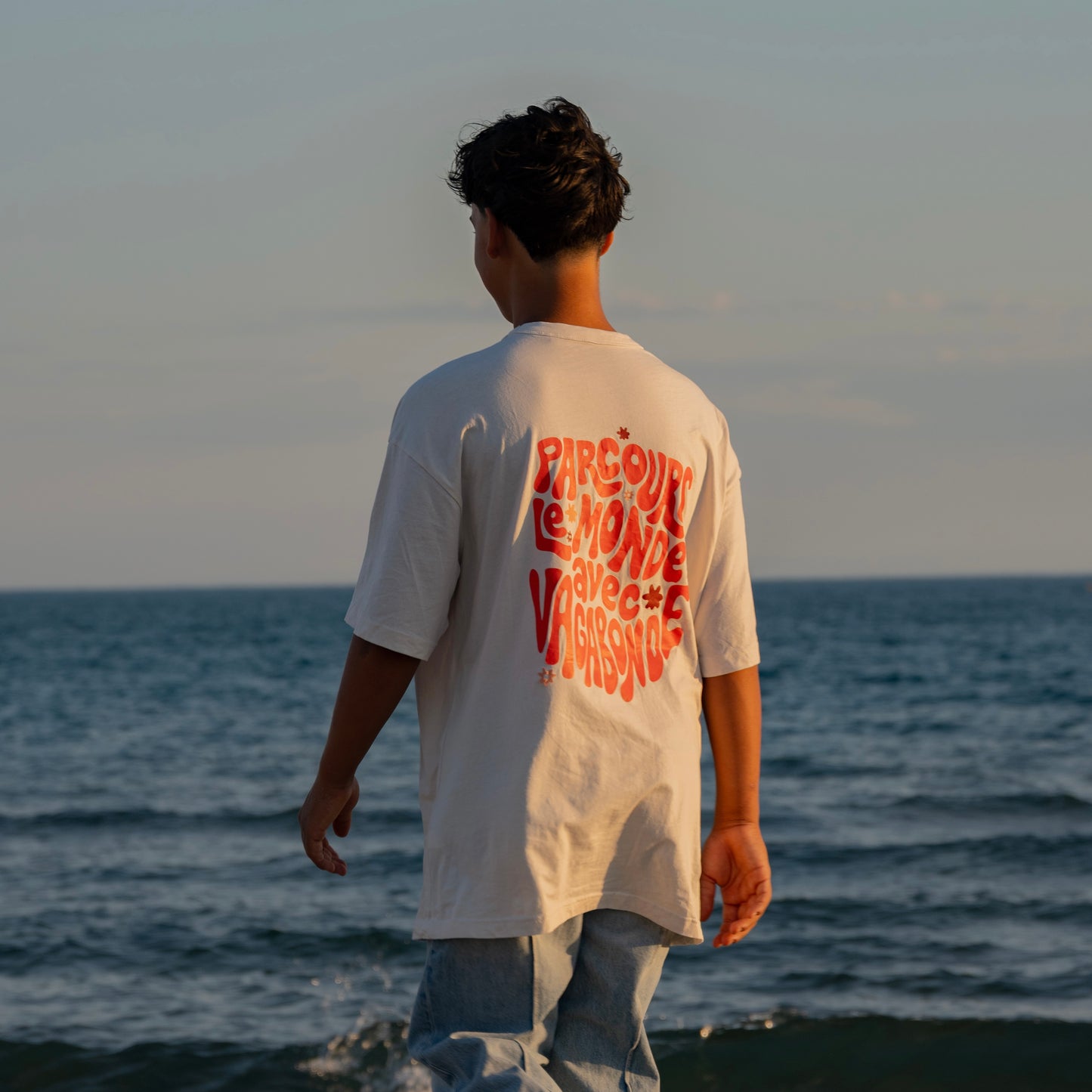 T-shirt oversize "L'appel d'ailleurs"