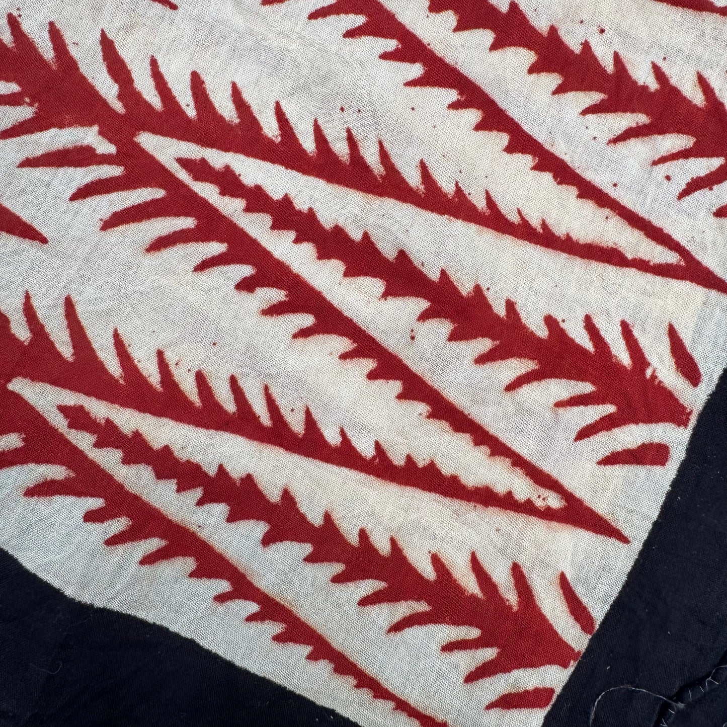 Bandana triangle rouge