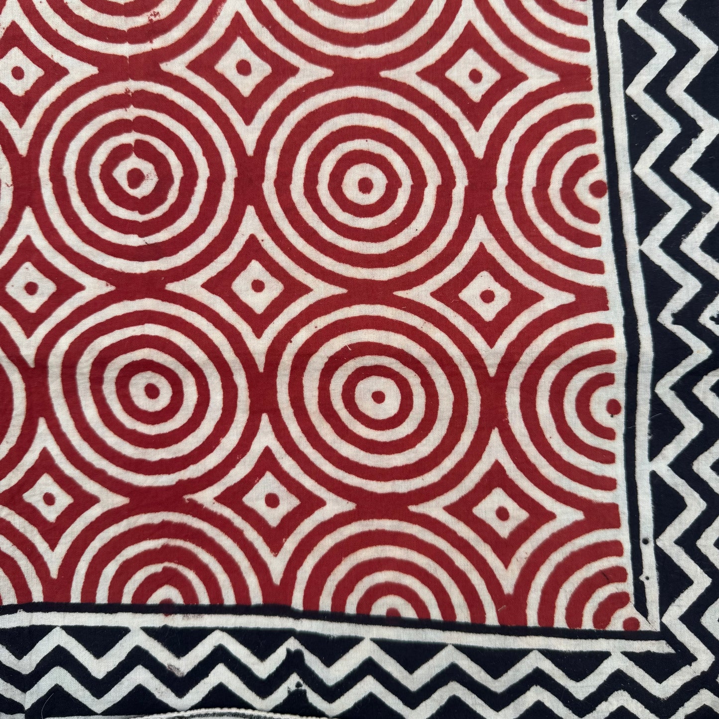 Bandana cercle rouge