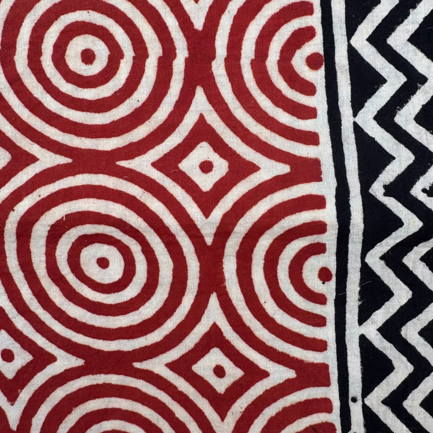 Bandana cercle rouge