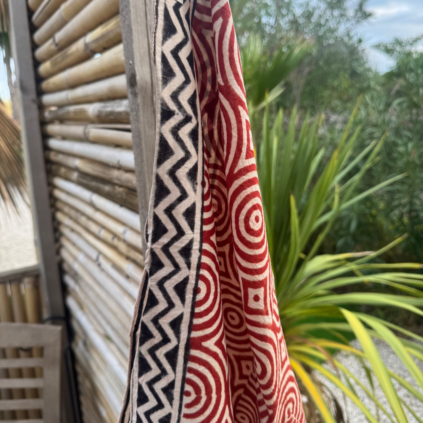 Bandana cercle rouge