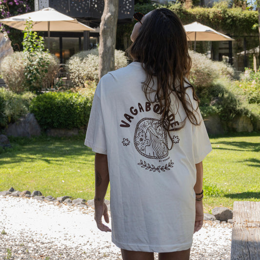 T-shirt oversize "Libre & Sauvage" M